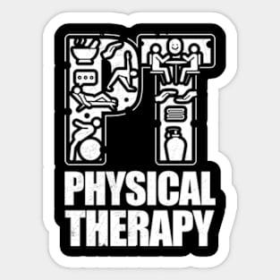 Physical-Therapy PT Physical Therapy Sticker